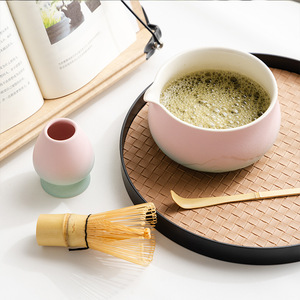 Custom logo Printing Box Packaging Matcha Whisk Holder Spoon Bowl Cup Bamboo <strong>Coffee</strong> Tea <strong>Sets</strong> Luxury Ceramic Matcha <strong>Set</strong> Kit <strong>Gift</strong> - Product Image 5