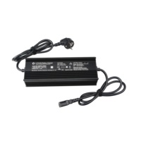 Cargador de Batería de Aluminio SCP OTP de 280W, 48V/5A, 60V/4A, 72V/3A para Bicicletas Eléctricas, Montacargas, Fregadoras de Pisos y Más