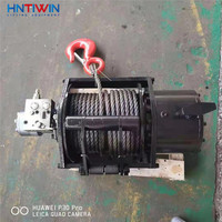 Treuil hydraulique approuvé CE, 5000lbs, 6000lbs, 10000lbs, 15000lbs, avertissement, pour tirer et traîner
