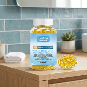 Capsule de soutien à la fertilité masculine – Mélange complet de vitamines, minéraux et nutriments bioactifs pour la qualité et la santé du sperme - Product Image 1