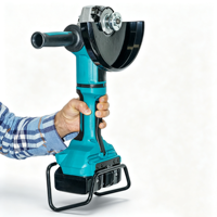Meuleuse d'angle sans fil DGA900 230 mm 9 pouces, 36 V, haute performance, pour le travail des métaux industriels