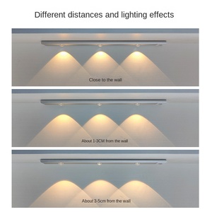 Luminaires de couloir à LED ultra fins pratiques et faciles à installer avec piles - Product Image 4