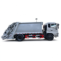 Camion compacteur de déchets Dongfeng 15CBM 4x2, compacteur hydraulique de déchets, LHD/RHD en option, camion de collecte des déchets sanitaires