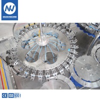 Machine de remplissage d'eau à bulles 3 en 1 entièrement automatique personnalisée par le fabricant
