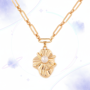 Collier Love Game Qin <span class=keywords><strong>Che</strong></span> avec pendentif coquillage perlé, chaîne trombone, bijoux raffinés, accessoire de jeu pour fans - Product Image 3