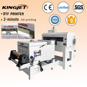 Kingjet tốc độ cao 2 i3200 đầu in tiên tiến 30cm dtf máy in cho bán buôn - Product Image 1