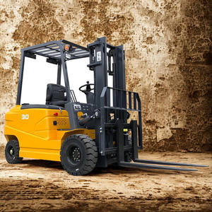 Electric forklift truck for warehouse <b>material</b> <b>handling</b> heavy duty industrial lifting equipment efficient operation - Product Image 2