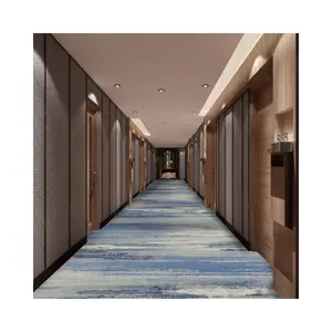 Tapetes diretamente da fábrica wilton Axminster tapete de corredor de lã tapete de corredor de hotel de luxo rolos de impressão de nylon