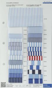 Tessuto di Alta Qualità Pronto per la Consegna, OEM, Cotone Tinto in Filo ad Alta Densità, Popeline 60S, Gingham Blu, Tessuto Setoso per Camicie da <span class=keywords><strong>Uomo</strong></span> e Donna - Product Image 6