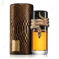 Parfum Oud Arabe de Luxe Liquide 100ml, Parfum Oriental Boisé Longue Durée pour Homme EDP, Écologique, Design Unique Serpent Doré