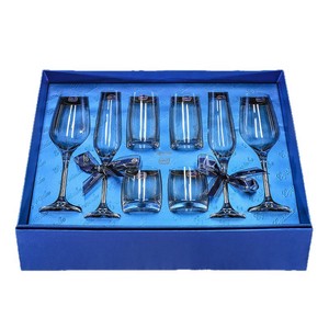 Czech Crystal Wine Glasses Business Gift Set Personalized High-End Promotion - Product Image 3