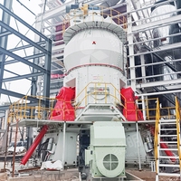 Machine de broyage vertical pour la production de poudre de pierre à partir de gypse, kaolin, calcaire et métakaolin