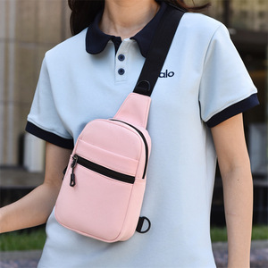 Wholesale Custom Shoulder Crossbody Casual Fashion Waterproof Women's Messenger Bags Mens Chest Bags - Product Image 6