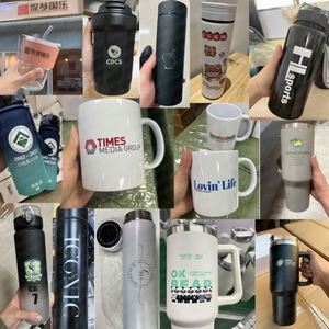 Mug à café isotherme en acier inoxydable avec poignée, double paroi, logo imprimé, idéal pour les cadeaux d'entreprise et les activités promotionnelles (Wsy352) - Product Image 4