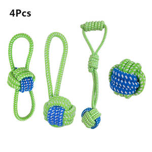 Fabriek Groothandel Milieuvriendelijke Hond Kauwen Speelgoed Luxe Interactieve Katoenen Touw Halter Bal Voor Honden - Product Image 6