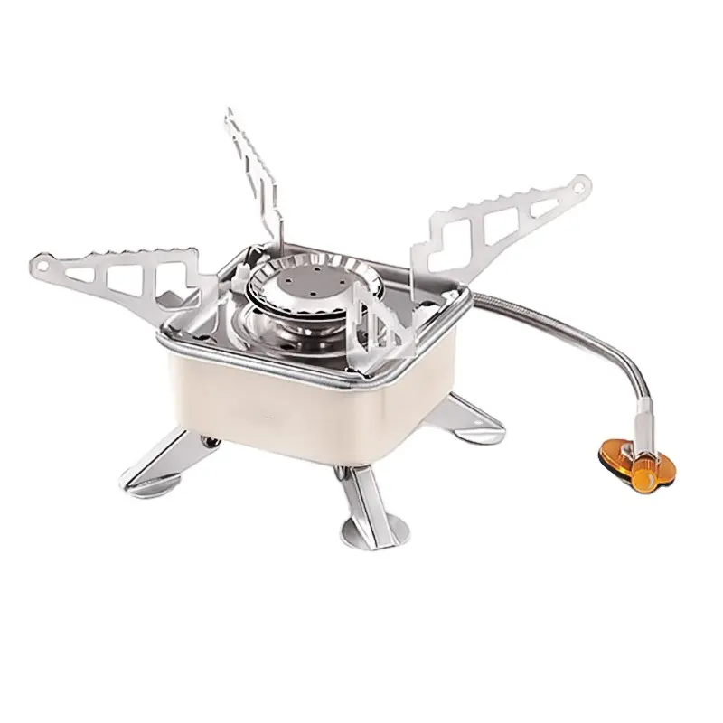 Portable Folding Cassette Stove Suitable Suitable for outdoor camping and hiking activities, convenient to carry and store