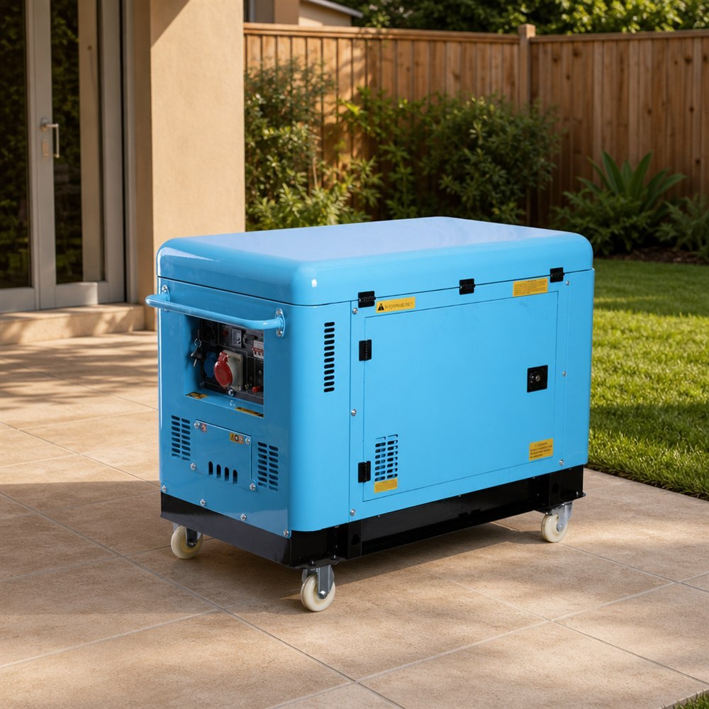 Silent Soundproof Gasoline Generator Set For Home Use Household Backup Power Genset · image 3
