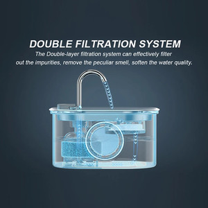 Fontana di acqua gatto in acciaio inossidabile - Product Image 5