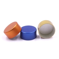 GPI 40033 400/33 400/28 40028 Bouchon à vis en aluminium pour boissons alcoolisées (gin, vodka, tequila) avec dessus en bois