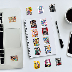 63PCS Mixte Classique Japonais Anime Affiche <span class=keywords><strong>Demon</strong></span> <span class=keywords><strong>Slayer</strong></span> Conan Dragon Ball Autocollant - Product Image 5