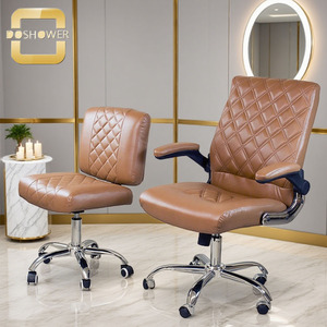 Silla de Taburete técnico Fábrica de silla de cliente de spa de <span class=keywords><strong>uñas</strong></span> a prueba de acetona para esteticistas Taburete rodante - Product Image 3