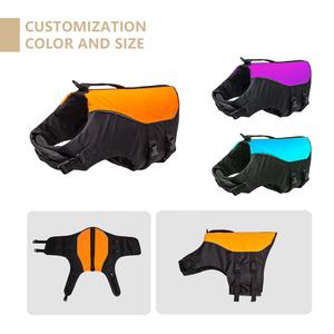 Gilet de sauvetage <span class=keywords><strong>pour</strong></span> chien personnalisé, <span class=keywords><strong>pour</strong></span> la natation et la navigation, ajustable, réfléchissant, confortable, plusieurs couleurs, gilet de sauvetage <span class=keywords><strong>pour</strong></span> animaux de compagnie - Product Image 4