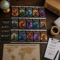 Персонализированная фольга коллекционная карточная игра настраиваемые голографические карты TCG аниме для коллекционеров игровые магазины с печатью логотипа