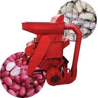 Machine commerciale de décorticage d'arachides, machine de nettoyage et de décorticage d'arachides, machine de tri et de décorticage d'arachides au diesel