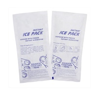 Pack de froid instantané jetable non toxique de premiers secours médicaux certifié CE, modèle CSI-IC-II 200 24x12 CM pour le soulagement de la douleur