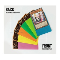 YGO yu-gi-oh 62x89mm pochettes de cartes solides, pochette de cartes de jeu personnalisée de couleur mate de qualité supérieure