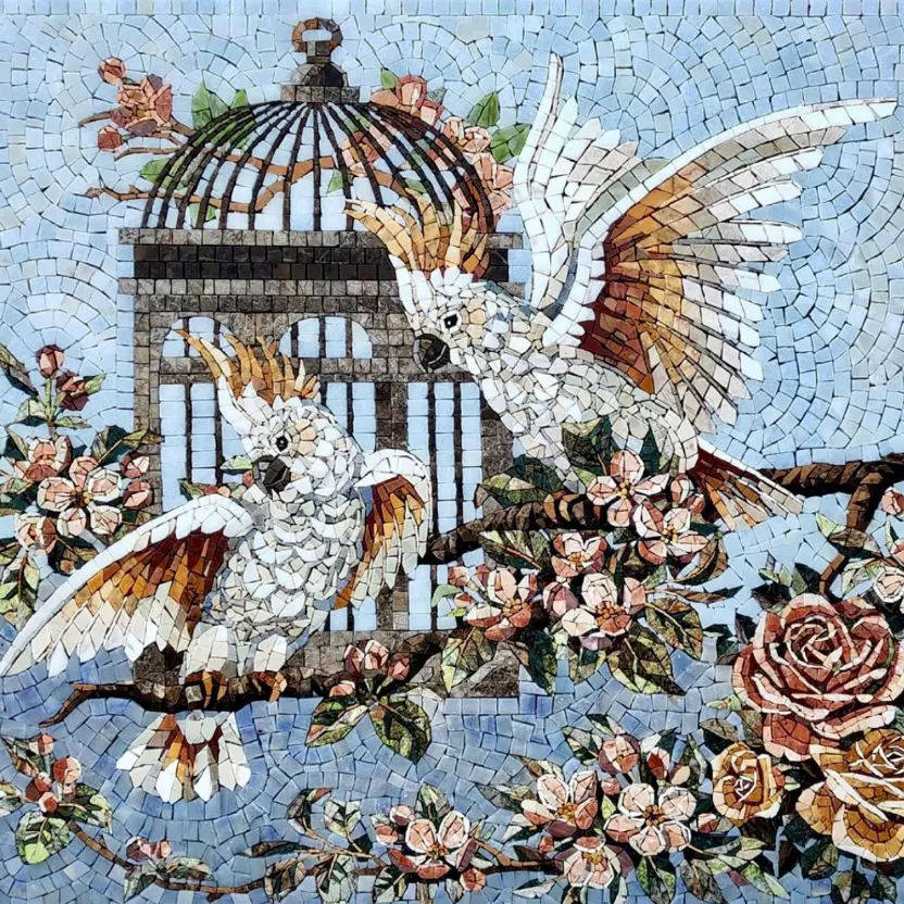 mosaïque marbre pierre