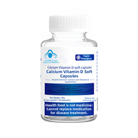 Capsules de vitamine D3 au calcium en gélules molles OEM – Complément de vitamine D pour une meilleure densité osseuse