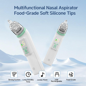Pembersih hidung listrik bayi IPX6 tahan air 650mAh baterai vakum penyedot hidung aspirator lendir alat pembersih untuk - Product Image 4