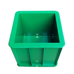 Venta Directa de Fábrica: Molde de Cubo de Plástico de 150 mm para <span class=keywords><strong>Pruebas</strong></span> de Hormigón y Bloques de Concreto, 1 Año de Garantía - Product Image 2