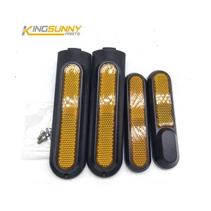 Carcasa Decorativa para Scooter Eléctrico <span class=keywords><strong>Xiaomi</strong></span> MI 4PRO, 4 Piezas, con Adhesivo Reflectante, para la Rueda Trasera, Cubierta Lateral, Pieza de Repuesto - Product Image 6