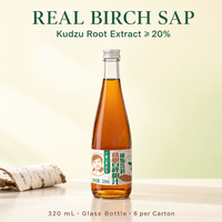 Boisson à base d'eau de bouleau et de racine de Kudzu, cueillie en sauvage dans la forêt de Yichun, jus de sapin tapé, rafraîchissante, faible en calories, boisson végétale