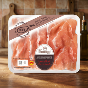 Auténtico Jamón San Daniele DOP Italiano de 100g, Jamón Curado en Seco para Combinar con Vino, Sin Gluten - Product Image 3