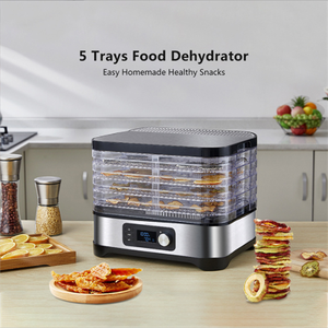 Déshydrateur alimentaire commercial industriel en acier inoxydable pour la séchage du poisson, de la viande, des fruits secs et des légumes - Product Image 4