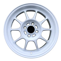 Jantes en alliage de vente chaude 17*7 PCD 4*100 ET40 CB73.1