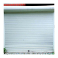 Portes de volets roulants horizontaux en alliage d'aluminium Portes de volets roulants en polycarbonate d'occasion pour camions perforés