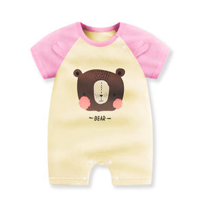 Ropa de Bebé de Algodón Orgánico con Dibujos Animados, Venta al Por Mayor de Ropa de Bebé de Fábrica China - Product Image 1
