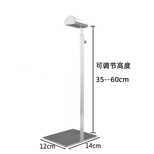 Espositore per Borse in Acciaio Inox, Supporto da Tavolo per Borsette e Pochette, Finitura Opaca per Negozi e Centri Commerciali - Product Image 4