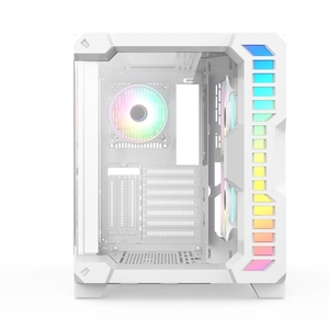 Tủ máy tính tùy chỉnh giữa tháp <span class=keywords><strong>PC</strong></span> trường hợp <span class=keywords><strong>ATX</strong></span>/<span class=keywords><strong>Micro</strong></span>/ITX Tempered Glass <span class=keywords><strong>ATX</strong></span> trường hợp cho <span class=keywords><strong>PC</strong></span> máy tính để bàn cổ 1 * USB3.0 + 2 * USB2.0 + HD âm thanh - Product Image 2