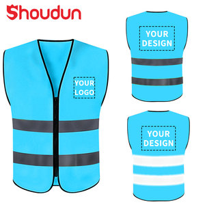 Gilet <span class=keywords><strong>de</strong></span> sécurité réfléchissant haute visibilité personnalisé, en maille, multi-poches, multicolore, gilet <span class=keywords><strong>de</strong></span> travail réfléchissant, vêtements <span class=keywords><strong>de</strong></span> travail à séchage rapide - Product Image 1