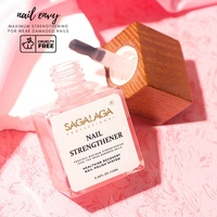 SAGALAGA Sérum fortifiant pour ongles bio, Traitement pour la croissance des ongles, Répare les ongles faibles et cassants, Soin des ongles, Vernis à ongles, Marque privée pour salon
