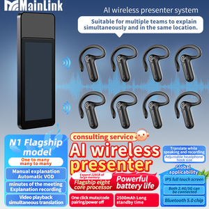 Dispositivo de traducción inteligente Android Connect 200 Receptores Sistema de traducción en tiempo real Soporte multilingüe para reuniones de negocios - Product Image 2