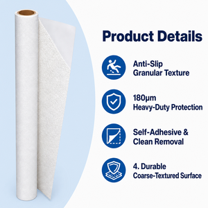 <span class=keywords><strong>Rouleau</strong></span> de film <span class=keywords><strong>vinyle</strong></span> auto-adhésif mat 220G pour <span class=keywords><strong>sol</strong></span>, matériau autocollant pour publicité extérieure, personnalisable OEM, vente en gros - Product Image 2