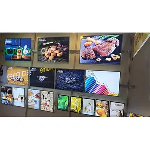 Size customization led billboard desktop lightbox advertisement led panel