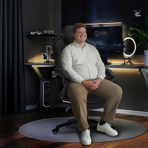 Ajunion Chơi Game Ghế 440lbs Nhiệm Vụ Nặng Nề Ghế Máy Tính Cao Cấp Microsuede Chất Liệu Gamer Ghế Lớn Và Cao 21.5 "Rộng Ghế - Product Image 2