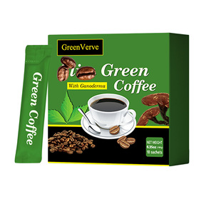 Café Instantáneo Verde Slim Arabica <span class=keywords><strong>Sin</strong></span> Azúcar, Caja de 180g, Certificado Orgánico, Café Adelgazante para Pérdida de Peso, Compra al por Mayor - Product Image 1